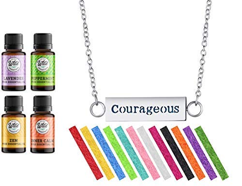 Collar Difusor de Aceites Esenciales mEssentials Courageous