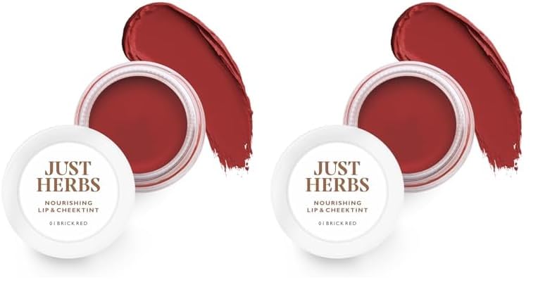Just Herbs Ayurvedic, Natural Lip & Cheek Tint, Blush For Women -...