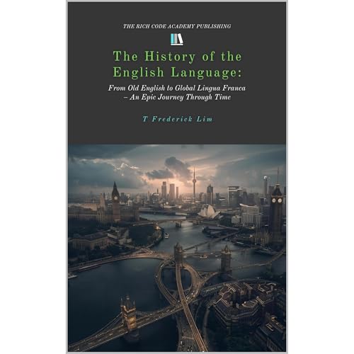 The History of the English Language Audiolibro Por T Frederick Lim arte de portada