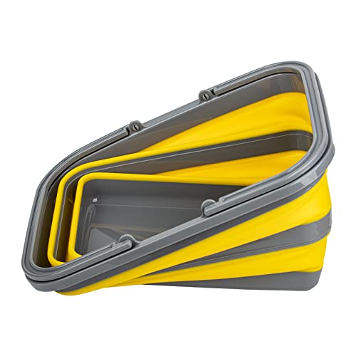 Collapsible Sink With 3.17 Gal / 12L Each, Larger Wash Basin For Washing Dishes, Camping, Hiking And Home #TOP3