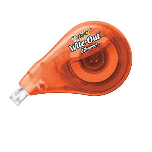 BIC Wite-Out Brand EZ Correct Correction Tape, 2-Count (4 count)