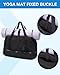 BAGSMART Large Gym Bag with Yoga Mat Buckle, Weekender Overnight Bag for Women, Travel Duffle Bag for Travel Essentials, Carry On Tote Bag Hospital Bag for Labor and Delivery