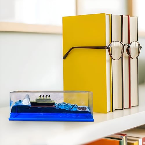 Image of JIALTO Car Dashboard Accessories Cute Cartoon Couples Action Figure Figurines Balloon Ornament car Dashboard Toys Auto Interior Dashboard Accessories for car Interior Dashboard Decoration (Titanic)