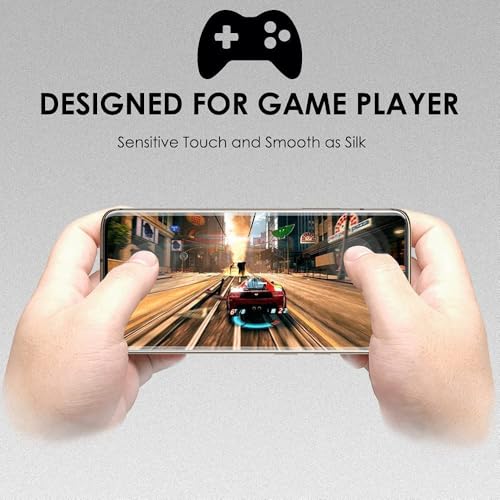 Image of SHILD - (Pack of 1 Curved Matte UV Tempered Glass Screen Protector for Oppo Reno 10 Pro 9H Hardness, HD Clarity, Fingerprint Sensor Compatible, 3-Month Warranty, Easy Installation Kit