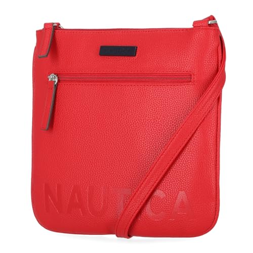 Nautica Bandoulière Femme petit sac jacquard ajustable pochette téléphone portable et portefeuille