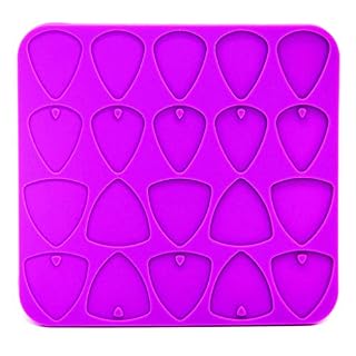 Gjyia Moule universel en résine de silicone pour médiators de guitare - Les Beatles, Paul McCartney, John Lennon, RIngo Starr, George Harrison