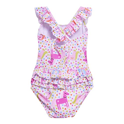 Image of Flap Happy Girls' UPF 50+ Mindy Crossback Swimsuit