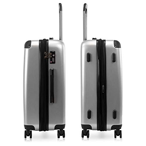 Happy Trolley Lugano trolley met harde schaal, 4 wielen, TSA (S, M & L) + nekkussen - Image 7