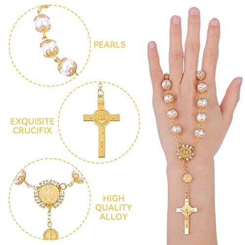 TIESOME 2Pcs auto rosario, specchietto retrovisore...