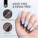 Beetles Gel Top Coat and Base Coat Set with Nail Dehydrator and Primer, 5 Pcs 10ml Glossy & Matte Top Coat Gel Nail Polish Nail Prep Acid-Free and Hema-Free Dehydrate Bond Primer Set for Acrylic