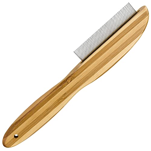 Dandruff-Comb-Stainless-Steel-Fine-Tooth-Comb-Wooden-Handle-Dandruff-Remover-Flea-Lice-Comb-Multifunction-Hair-Grooming-Brush-for-Kids-Adults-Pets-Dog - Cucciolini Doodles   Dandruff-Comb-Stainless-Steel-Fine-Tooth-Comb-Wooden-Handle-Dandruff-Remover-Flea-Lice-Comb-Multifunction-Hair-Grooming-Brush-for-Kids-Adults-Pets-Dog