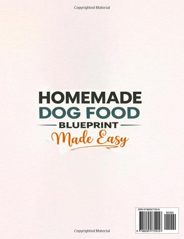 Homemade Dog Food Blueprint Vet-Guided Allergy-Safe Recipes for Energy Longevity & Healthy Weight