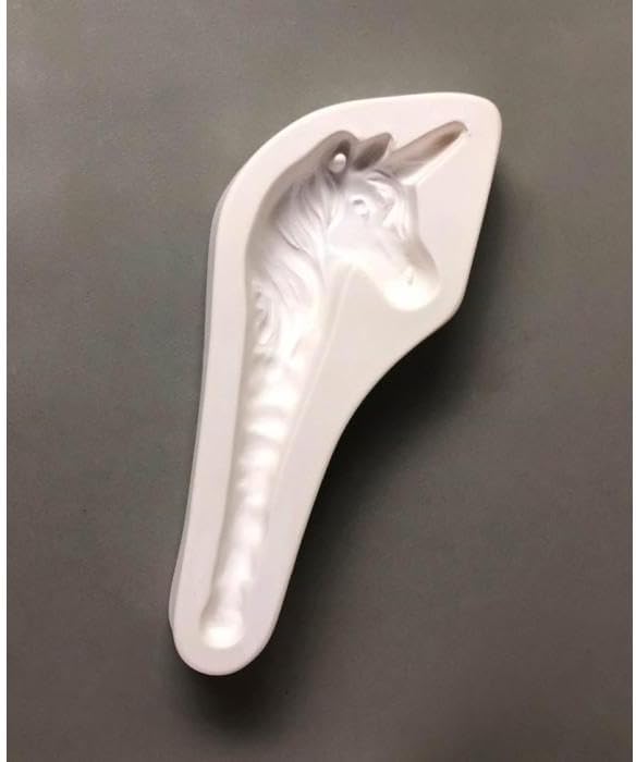 9.75"X 4"-Deep 1.5" Unicorn Icicle Frit Casting Mold Glass Fusing