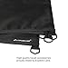 Explore Land Universal Kayak Cockpit Drape Waterproof Seal Cockpit Cover for Indoor and Outdoor 2 Pack - Large 60 x 29 inch, Black