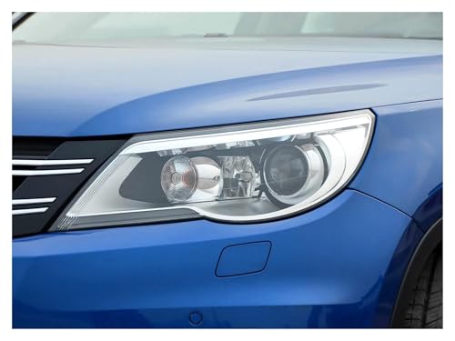 Couvercle de phare avant VW Tiguan 2009-2012 en verre transparent - 3