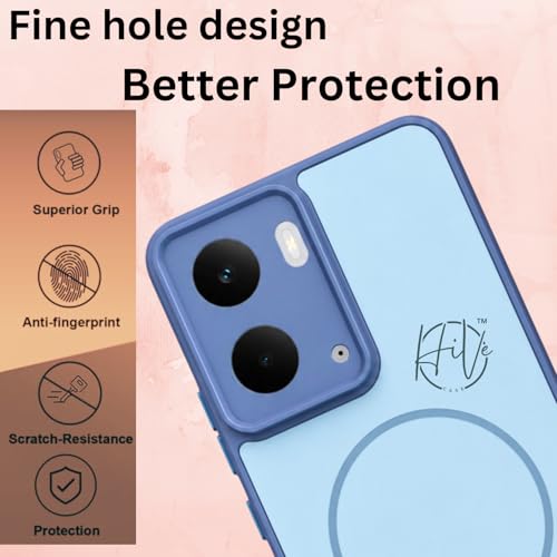 Image of Protective Back Cover for REALME P3 5G (Blue)