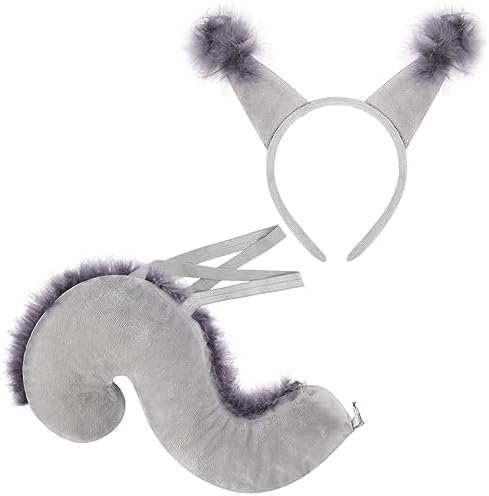 KRYMSON 1 delig apenkostuum set, apen voorhoofdband, apenstaart, dierenkostuum set, kinderen volwassenen cosplay set, dierenkostuum cosplay set, Halloween dierenkostuum KRYMSON 1 delig apenkostuum set, apen voorhoofdband, apenstaart, dierenkostuum set, kinderen volwassenen cosplay set, dierenkostuum cosplay set, Halloween dierenkostuum