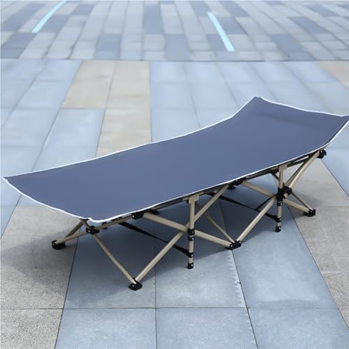 Lit pliant d'extérieur de sieste simple et fauteuil de rangement portable - 6