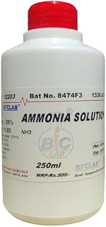 AMMONIA SOLUTION LR - 250ml (250ml, 250, millilitre) Price In India