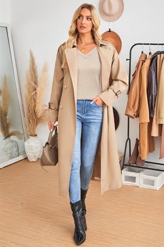 Image of Arach&Cloz Women's Wool Blend Fall Sweaters Business Casual Outfits 2026 | Soft&Breathable Pullover, Long Sleeve, V-Neck, Relaxed Fit Workwear, Business Casual, Teacher Outfits