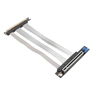 Cryfokt PCIe 5.0 Riser-Kabel, 128 GB/s Flexible Verlängerung (15cm)