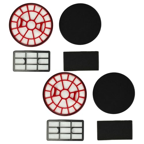 Filtre pour Dirt Devil M1144 vhbw, lot de 4 pièces d'aspiration complètes