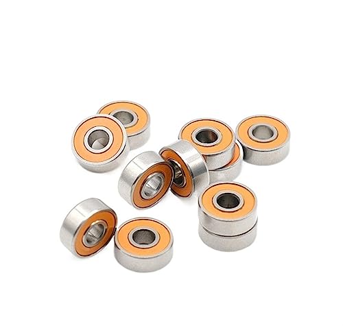 Rodamiento SMR104 2RS de 4x10 mm en acero inoxidable y bolas de cerámica