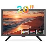 KCR 20inch TV, IPS LED Screen,Digital DVB-T2 TV Tuner,AV Input,HDMI/VGA in,USB Slot,Remote Control,Headphone Jack