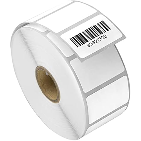 OfficeSmartLabels - Removable 1.5"x1" Direct Thermal Blank Shipping Labels for Rollo Label Printer & Zebra Desktop Printers & More - 1" Core, Perforated, Water & Oil Resistant [10 Rolls=13800 Labels] Cover