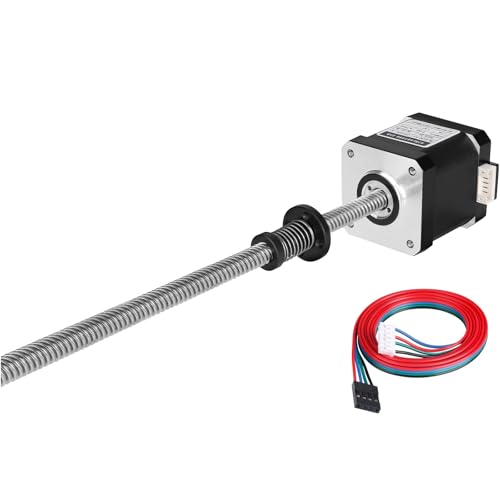 Moteur pas à pas couple élevé 0.55Nm Nema 17 vis T8 bipolaire 2 phases
