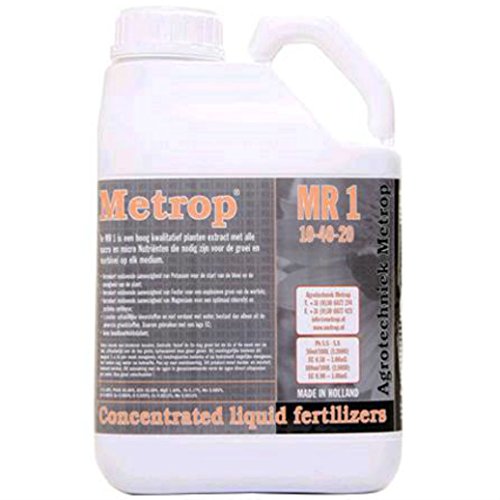 Fertilizante 100% orgánico biodegradable para crecimiento Metrop® MR-1 (5L) Cover