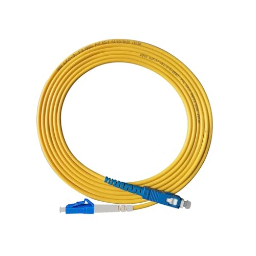 Câbles de raccordement à fibre optique SC/UPC vers LC/UPC monomode 2,0 mm de qualité supérieure