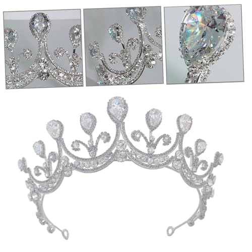 Couronne de mariée en strass pour illuminer votre coiffure de fête