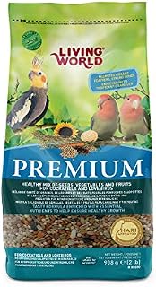 Living World Premium Mix For Cockatiels & Lovebirds, 908 g (2 lb)
