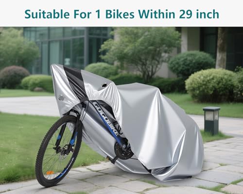 Funda para bicicleta eléctrica ds. impermeable con protección solar exterior 7