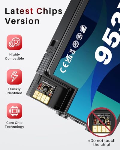 Halloya 953 XL 953XL Replacement for HP 953XL Ink Cartridges Multipack for HP Officejet Pro 7720 7740 8710 8720 8715 8210 8730 7730 8740 8725 (5 Pack) - Image 7