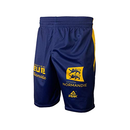 ALM Evreux ALM Evreux - Pantalón Corto Oficial para Exteriores 2019-2020, N'est Pas Applicable, Unisex Adulto, Color Azul, tamaño Small