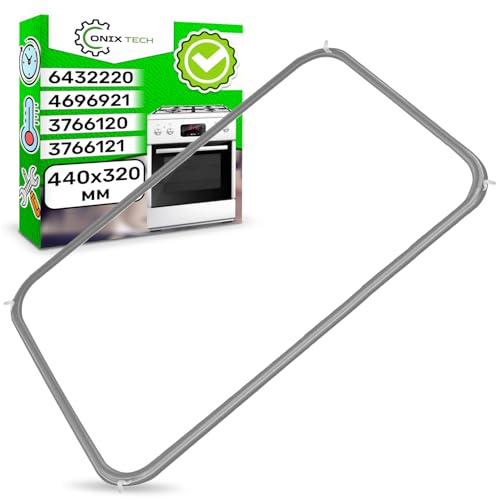 Joint Four 440 x 320 mm 4 crochets avec Code Original 6432220 4696921 3766120 3766121 4417790 4696920 02846905 pour Miele pour Imperial pour Privileg - ONIX TECH