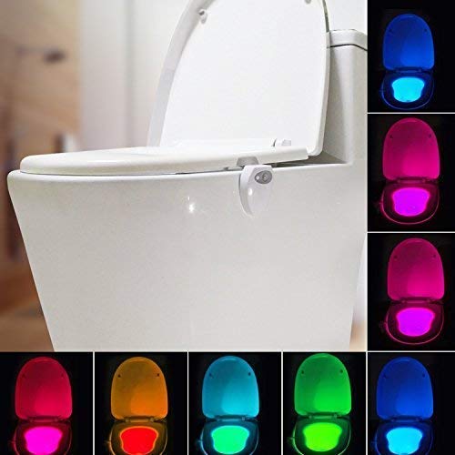 Buy AKY Toilet Light Sensor Motion Activated Glow Toilet Bowl Light Up