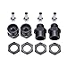 4Pcs Aluminum 12mm Turn 17mm Wheel Hex Hub Conversion Adapter for 1/10 RC Car Upgrade Parts