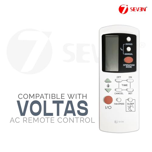 Image of 7SEVEN Compatible Voltas Ac Remote Original Model GZ-1002A-E3 GZ-1002B-E3 Suitable for Inverter Split and Window 1 1.5 2 Ton Air Conditioner