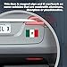 Mexican Flag Car Magnet 2-Pack 3