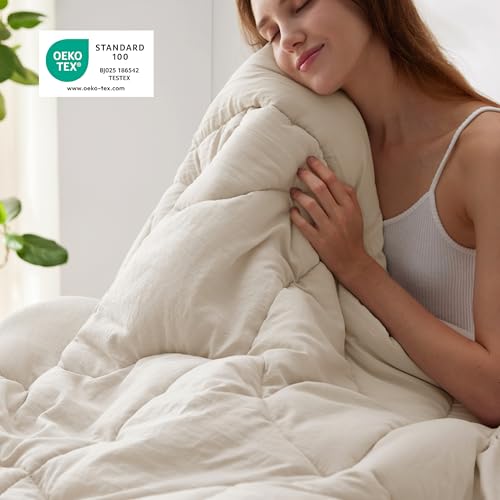 Bedsure Twin XL Comforter, Down Alternative Duvet Insert for All Season by Bedsure - Used condition - Image 9