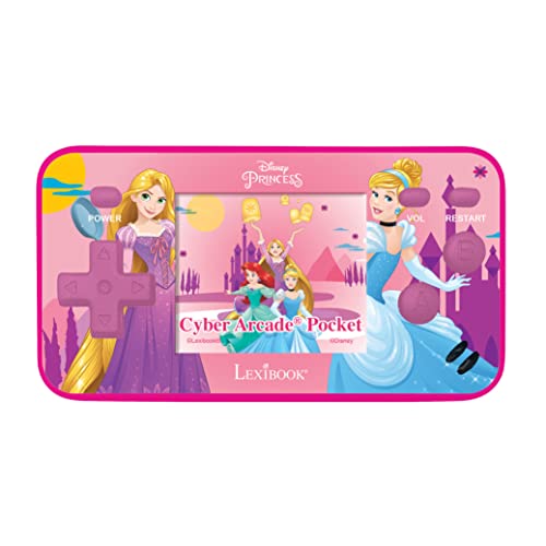 Console rose Lexibook Disney Princesses 150 jeux idée cadeau anniversaire fille