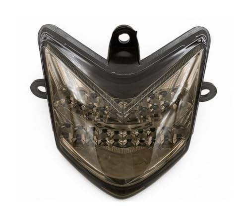 Feu arrière LED Kawasaki ZX10R 04-05 avec clignotants intégrés coloris fumé