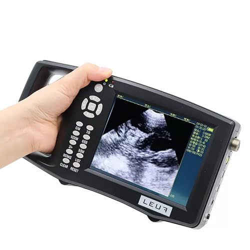 Przenośna ultradźwiękowa maszyna do testowania ciążowego – cyfrowy sonogram z sondą 3,5 MHz do zwierząt gospodarskich (owce, psy, koty, świnie)