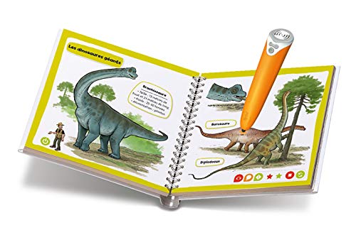 Ravensburger - Coffret Complet tiptoi Lecteur interactif & 00028 Livre interactif tiptoi Mini Doc' - Les Dinosaures - Jeux électroniques éducatifs sans écran en français - Lecteur tiptoi Non Inclus