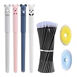 Nachhaltige Schulsachen für Schule & Büro: Eco-friendly Korrektur durch radierbare Tinte in 6 Farben (Schwarz/Blau/Rot/Gelb/Grün/Rosa): Ideal für umweltbewusstes Schreiben von Kindern und Studenten in Schule, Büro oder zu Hause.