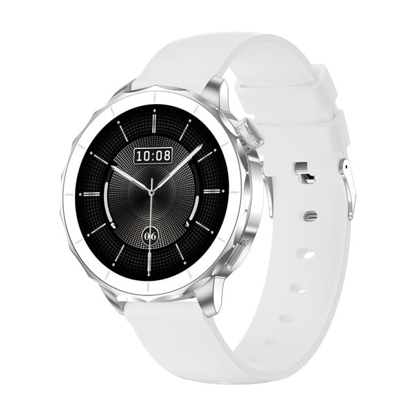 Reloj inteligente para mujer con función de teléfono Bluetooth, reloj de fitness con pulsómetro, podómetro, monitor de sueño, IP67 resistente al agua, reloj deportivo con pantalla de mensaje, pantalla