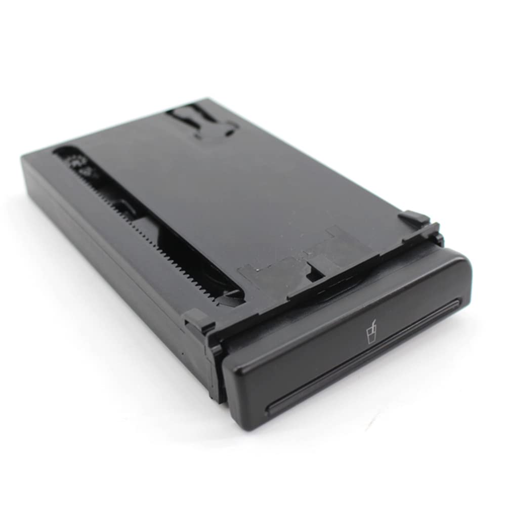 Support de Verre à Eau de Voiture, Support de Verre à Eau TOTMOX ABS Conduite à Gauche/Conduite à Droite Compatible avec Audi A4 B6 B7 2001-2008, placage Noir Mat